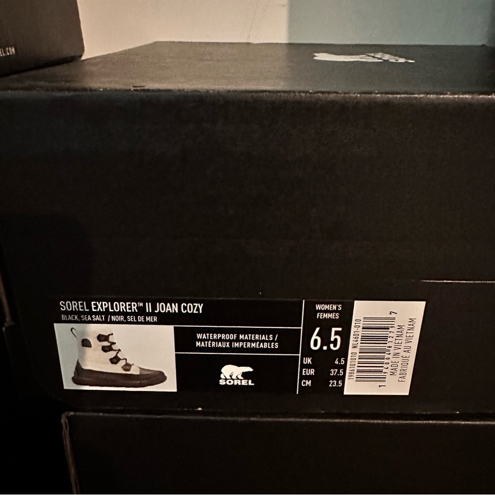 Sorel Boots Explorer ll Joan Cozy NIB - Picture 14 of 15